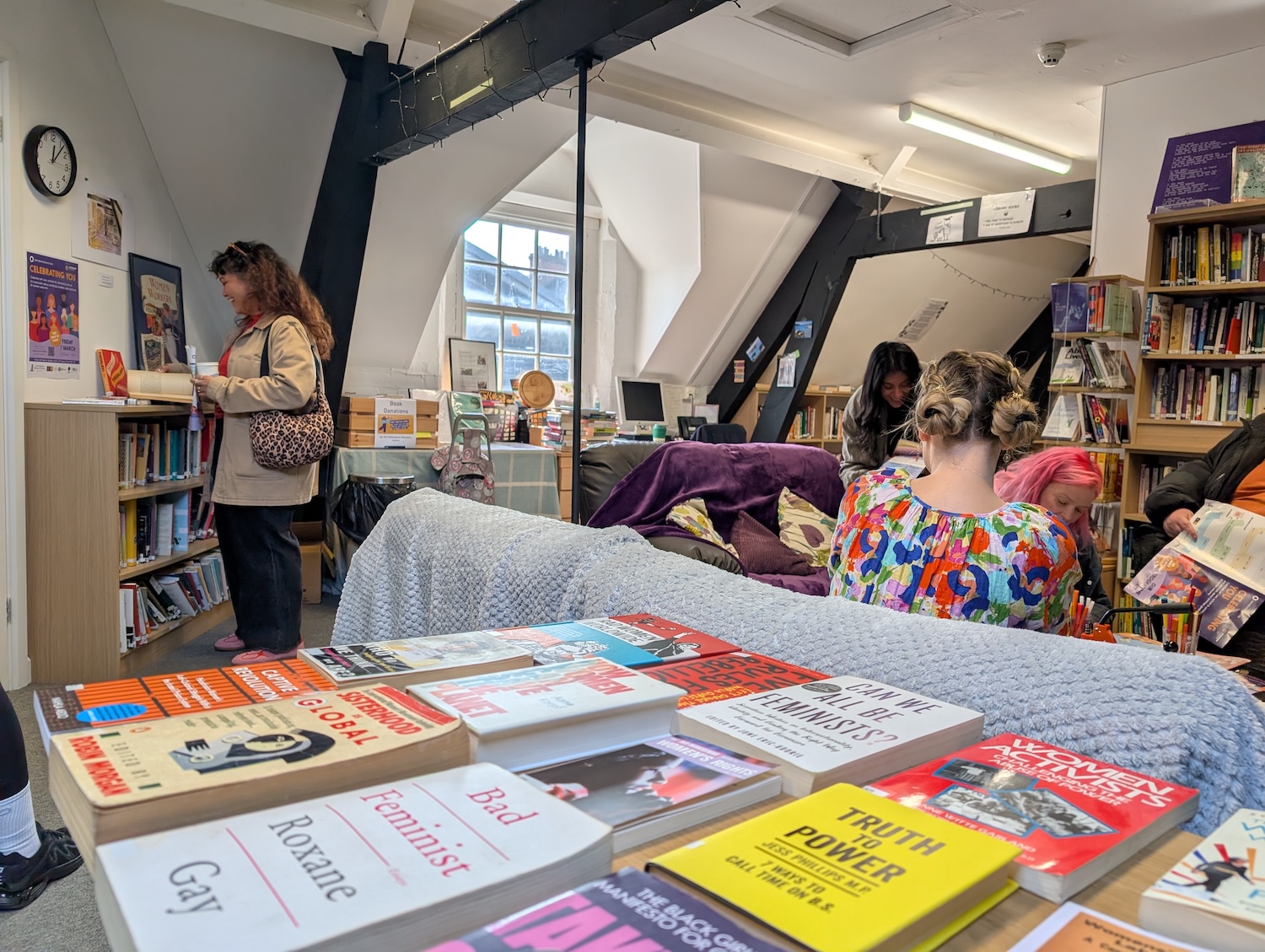 the space at the Nottingham Women's center
