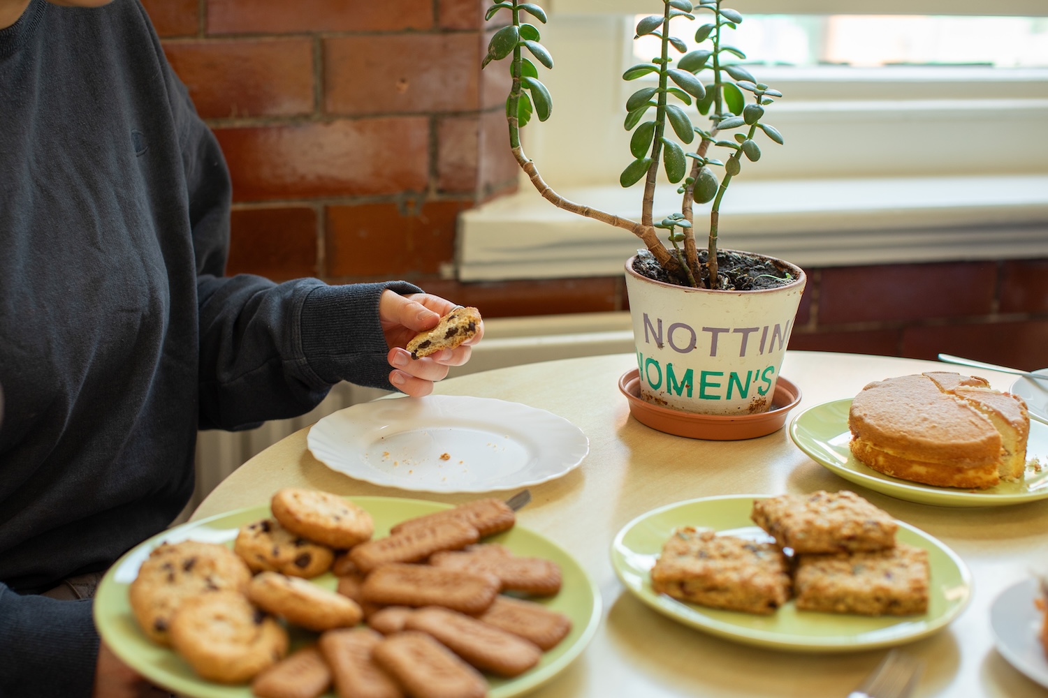 Biscuits at the Nottingham Women's Center