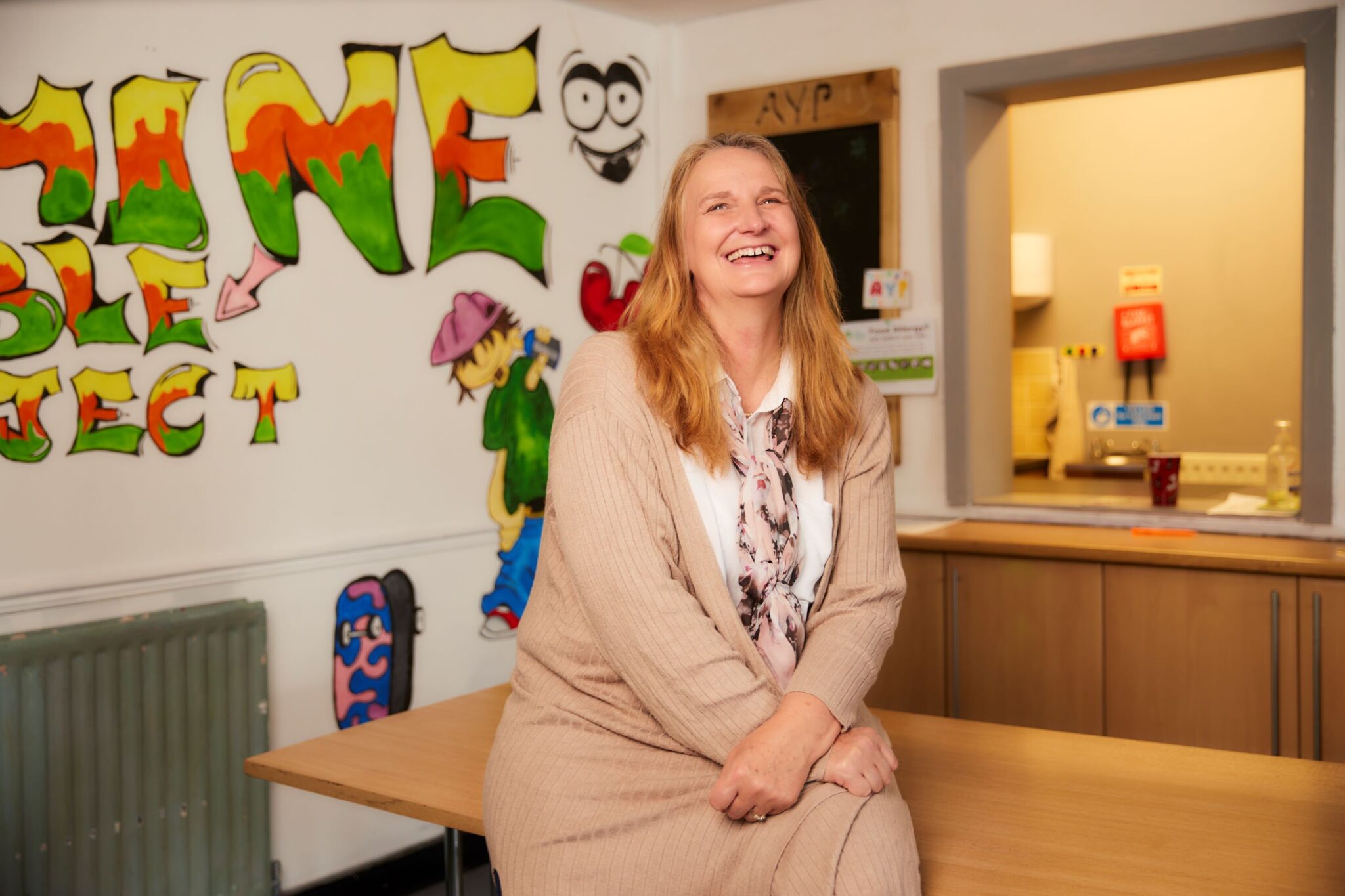 Amble youth project CEO lara